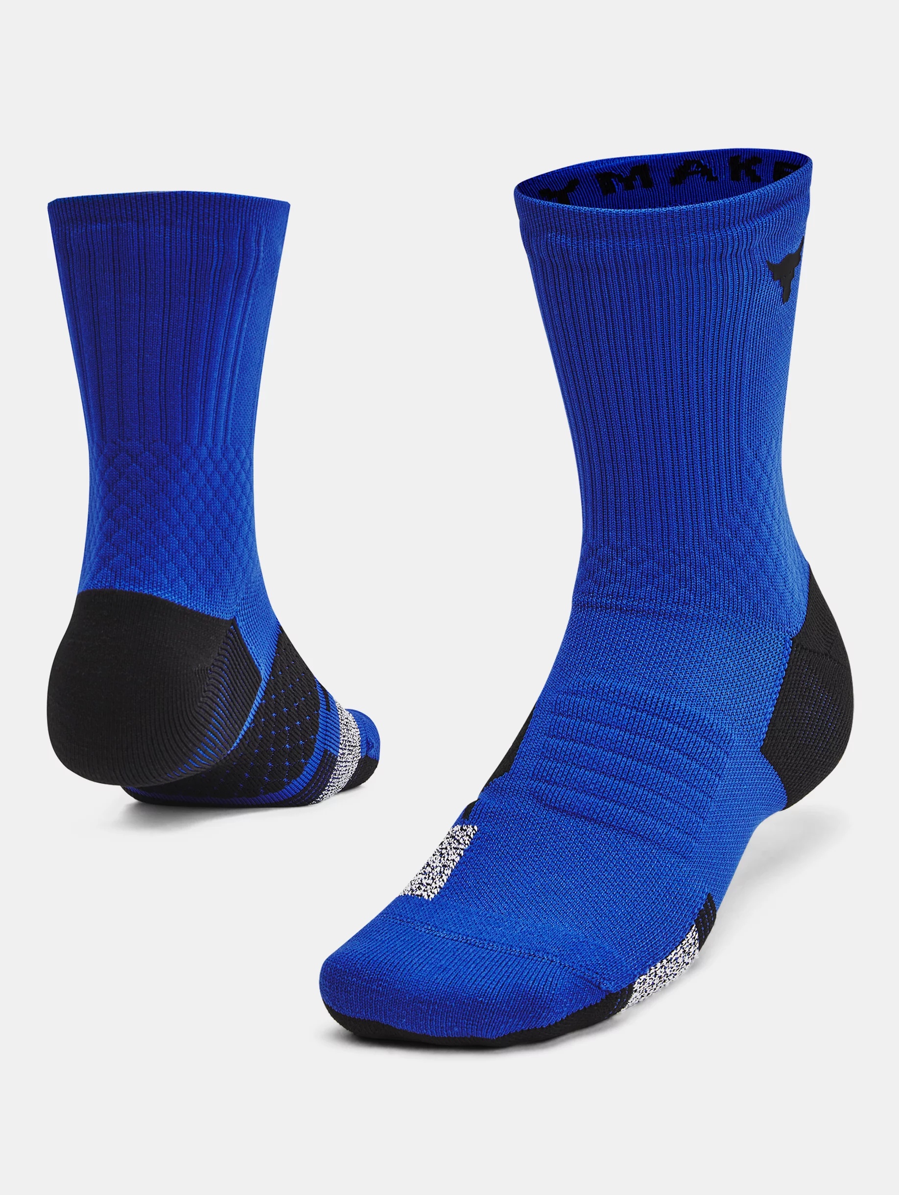 Unisex Project Rock ArmourDry™ Playmaker Mid-Crew Socks - 3