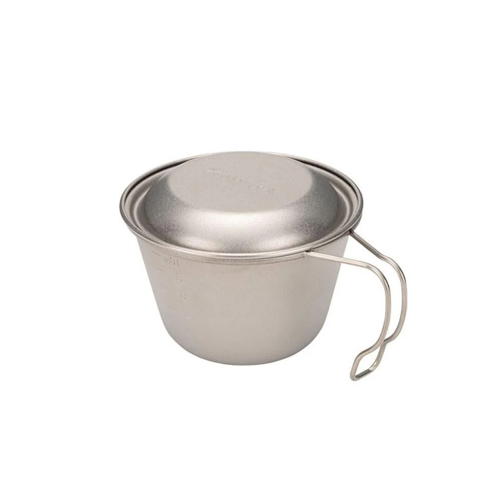 Snow Peak | Deep Titanium Backpacker'S Cup With Lid - 1