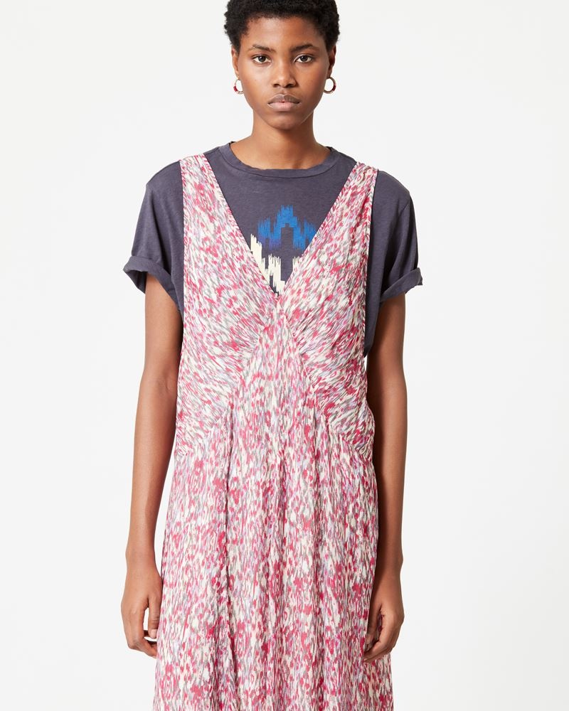 DOJALI PRINTED MAXI DRESS - 4