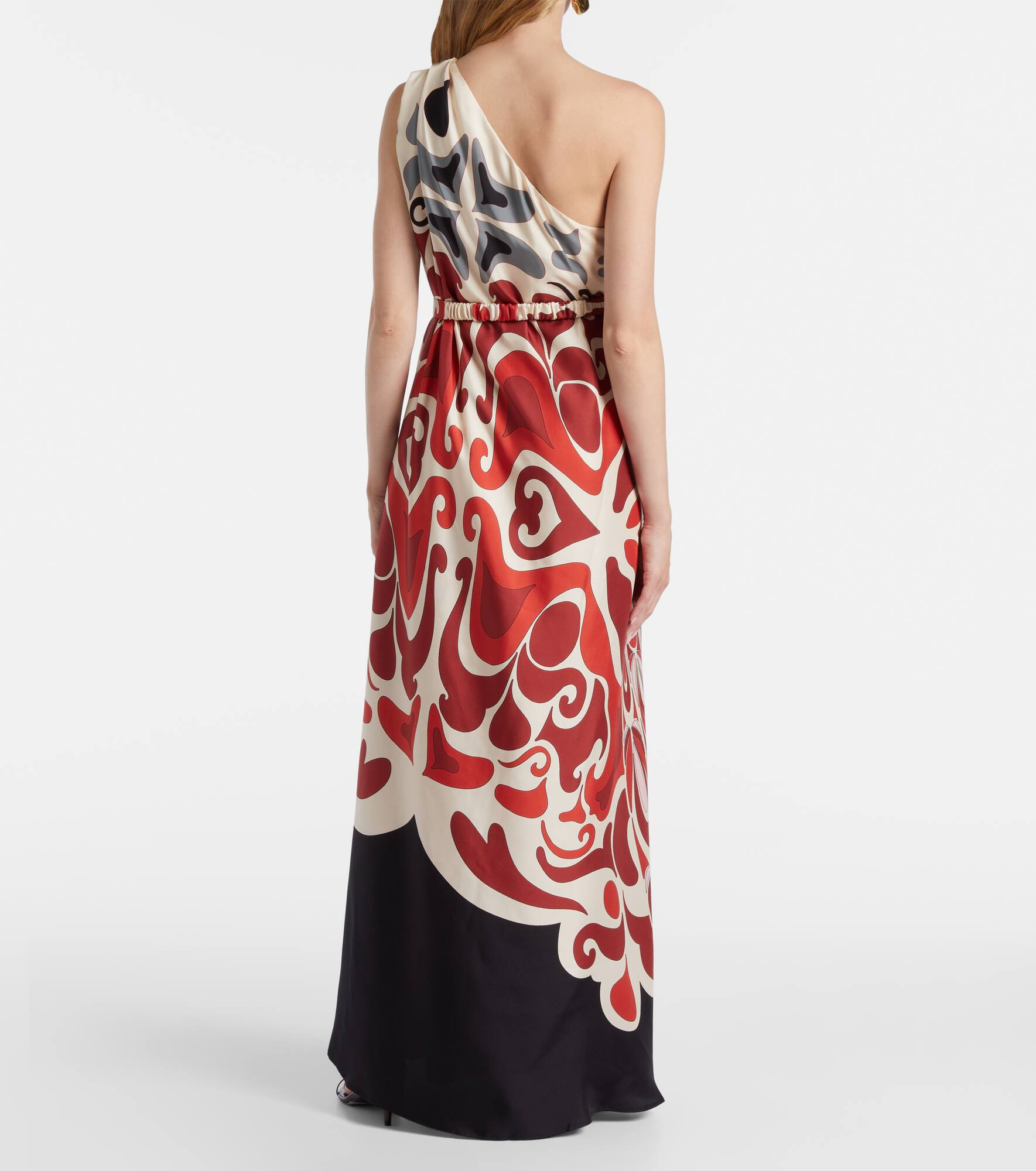 Roy Phoenix silk twill maxi dress - 3