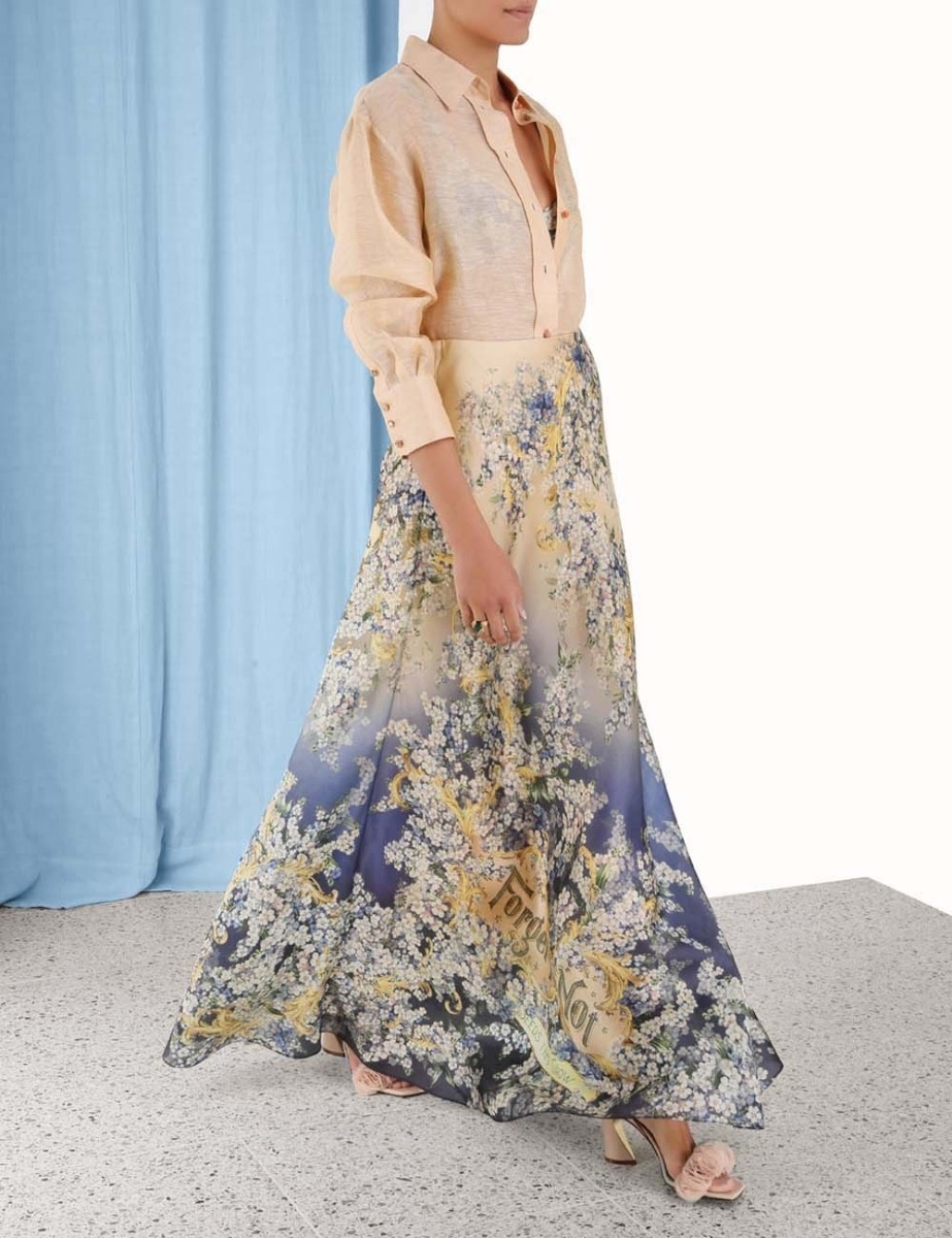 【送料&関税込】Zimmermann Tama Asymmetric Miniskirt Zimmermann Tama Asymmetric One-Shoulder Gown | Saks Fifth Avenue