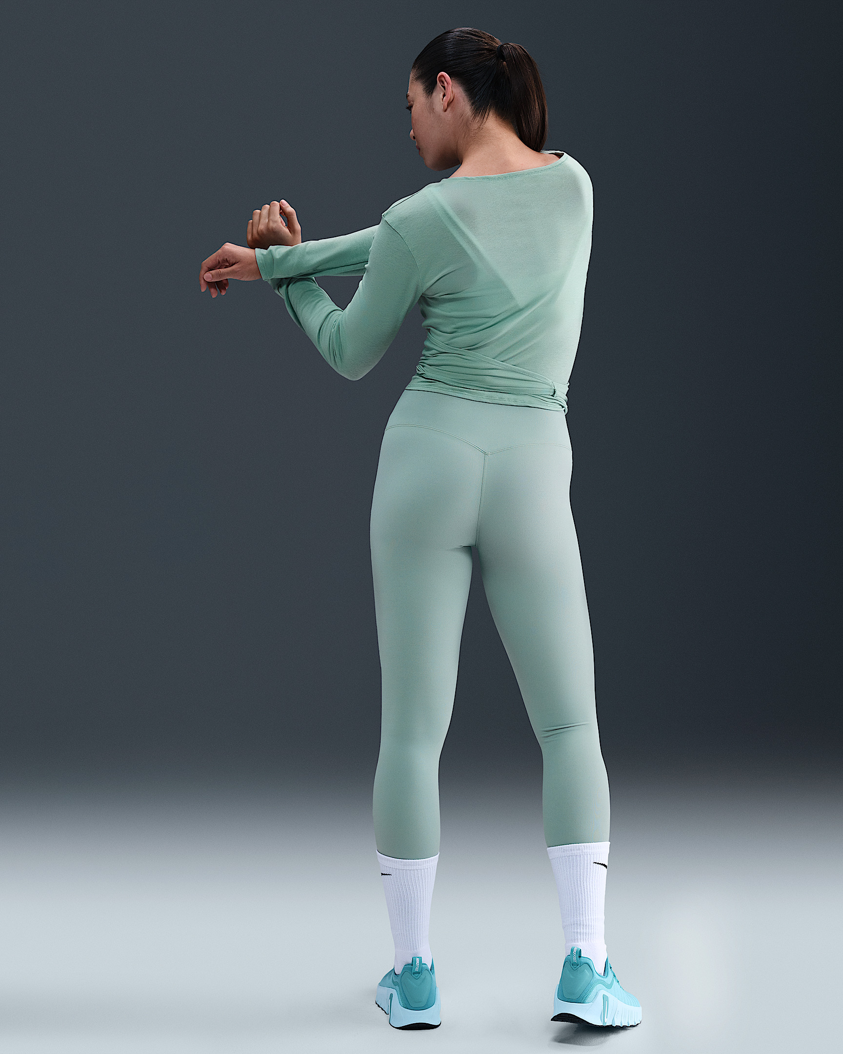Nike Zenvy Women's Gentle-Support High-Waisted Full-Length Leggings - 4