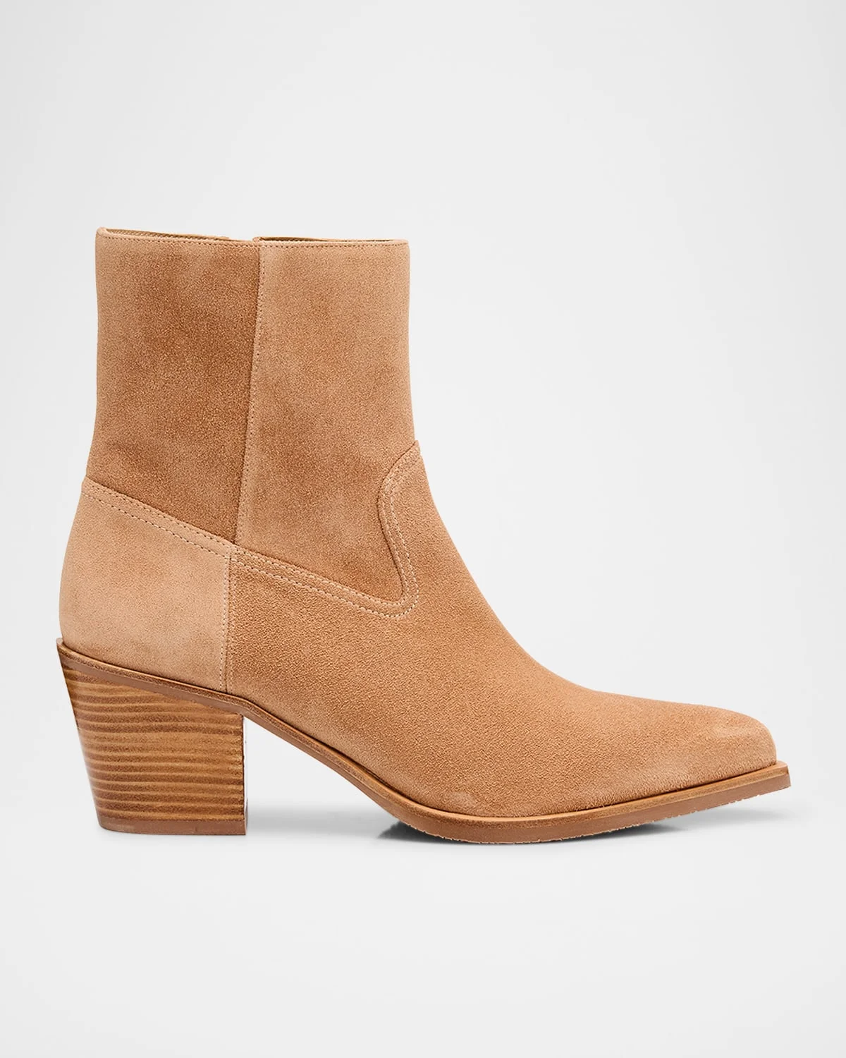 Tate Suede Booties - 1