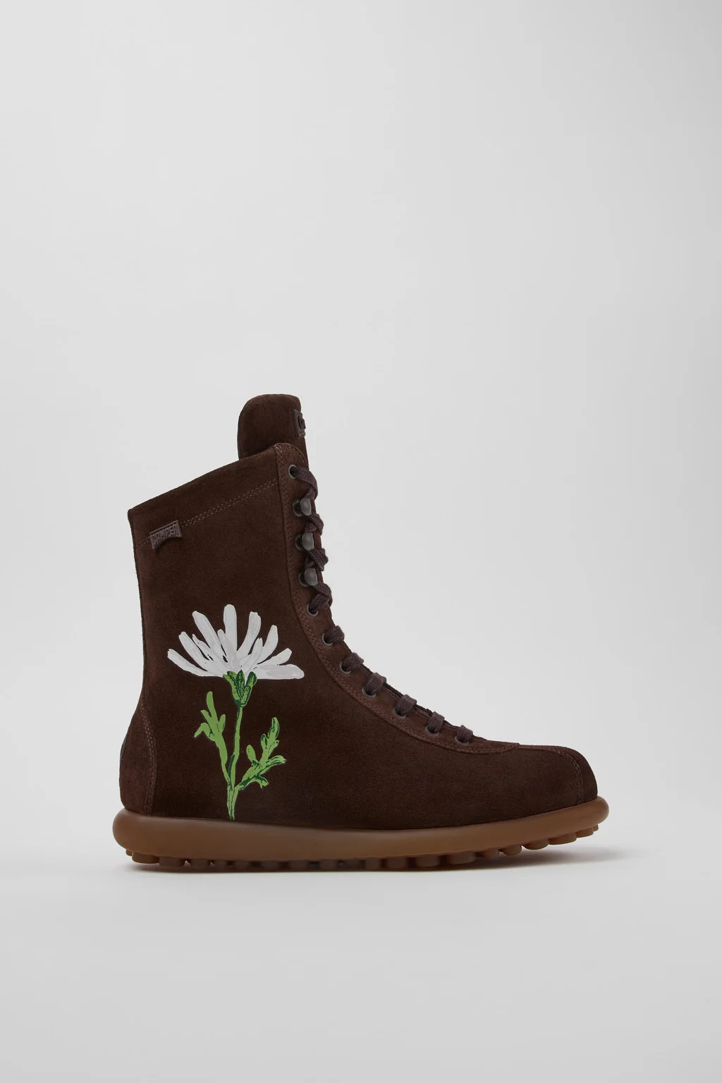 Twins Multicolor Suede Ankle Boots for Women. - 1