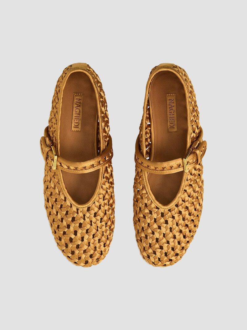 Women's Sydney Satin Mary Jane Flats - Ore 4