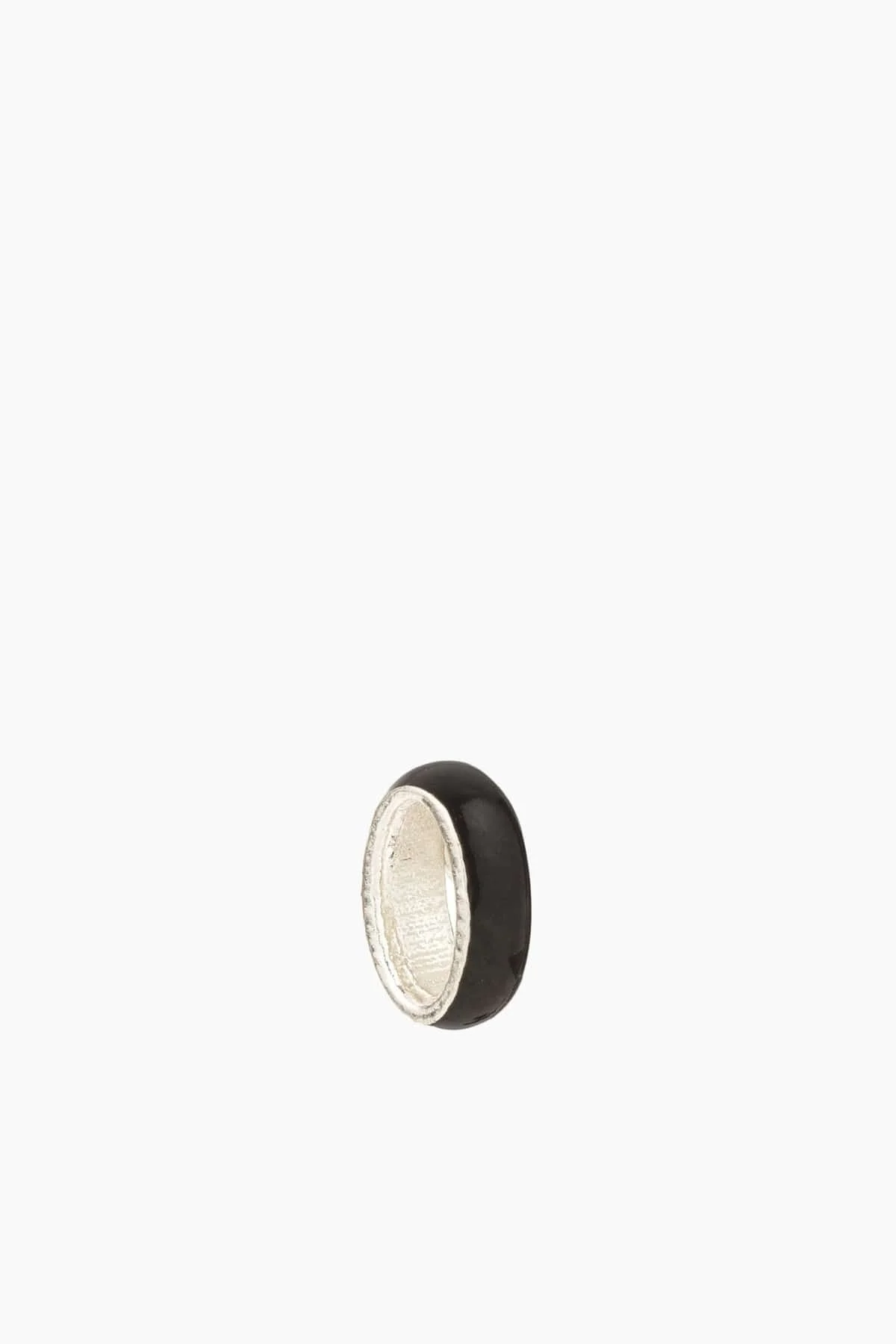 Black Enamel Bead - 1