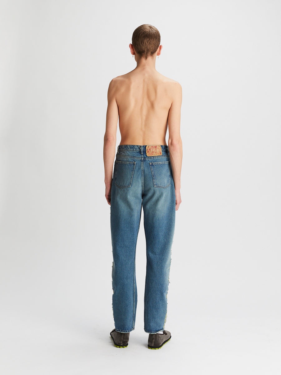 Magliano - Unregular Lametta Jeans Lametta Blue - 6