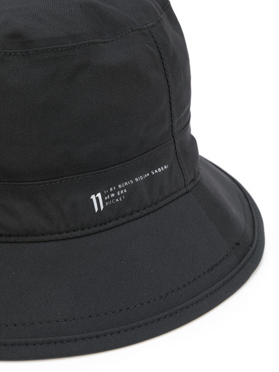 Boris Bidjan Saberi logo-print bucket hat outlook