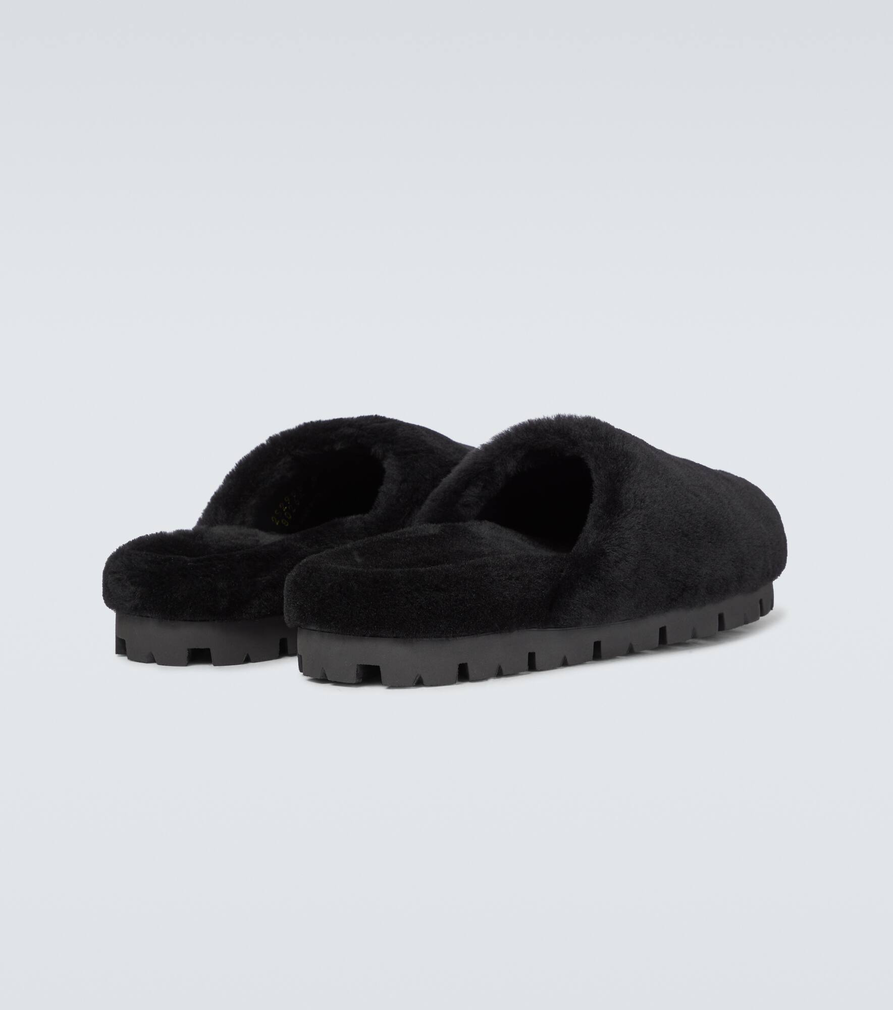 Shearling slippers - 6