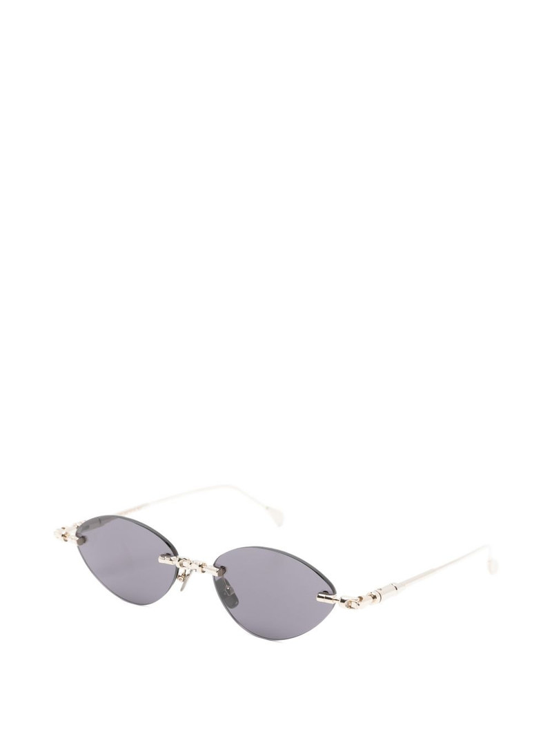 Kuboraum oval-frame sunglasses outlook