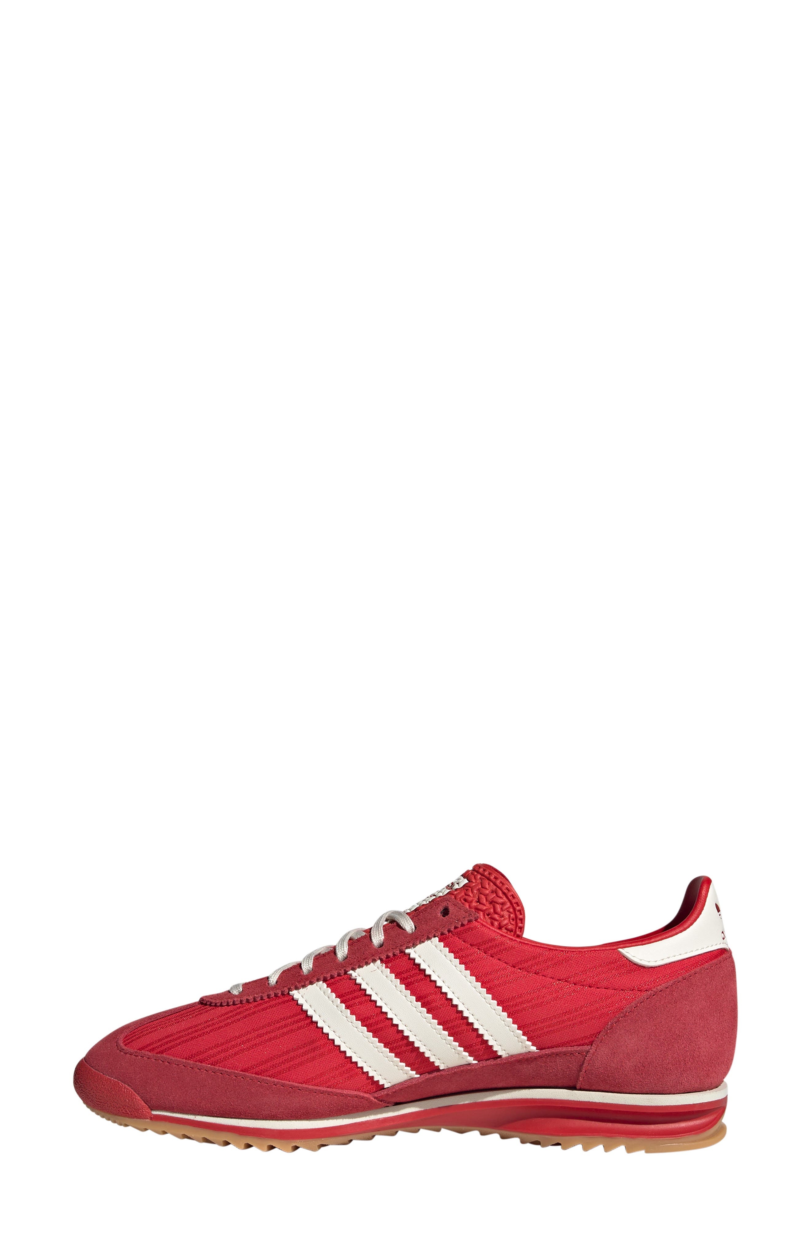 adidas SL 72 Sneaker in Scarlet/Cream White/Gum at Nordstrom - 6