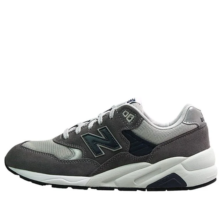New Balance 580 Lightweight Casual Shoes/Sneakers D Wide Cement Gray CMT580CA - 1