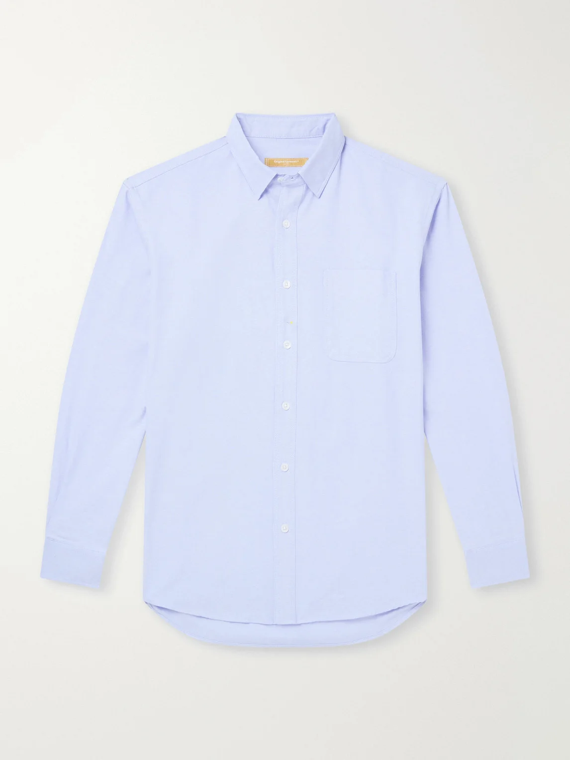 Cotton-Blend Oxford Shirt - 1