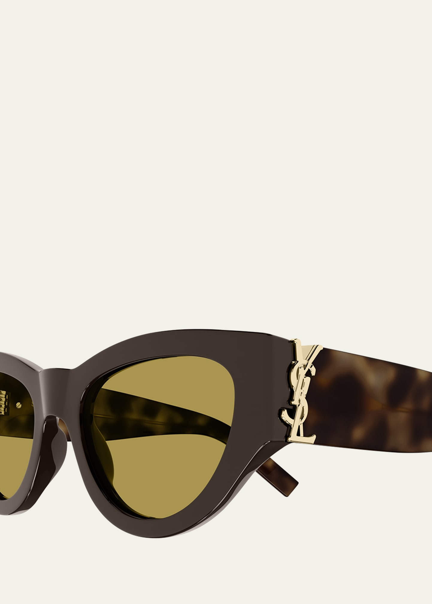 YSL Acetate Cat-Eye Sunglasses - 3