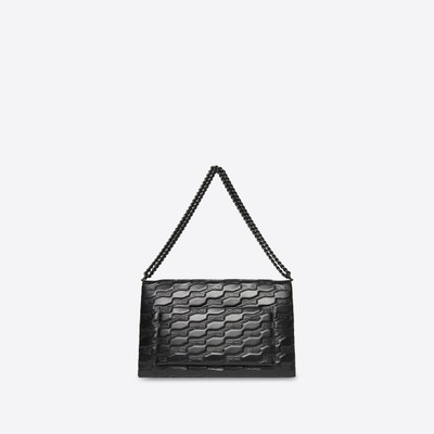 BALENCIAGA Women's Triplet Xl Bag Bb Monogram in Black outlook