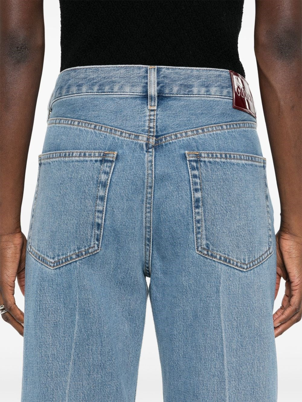 Denim cotton jeans - 5
