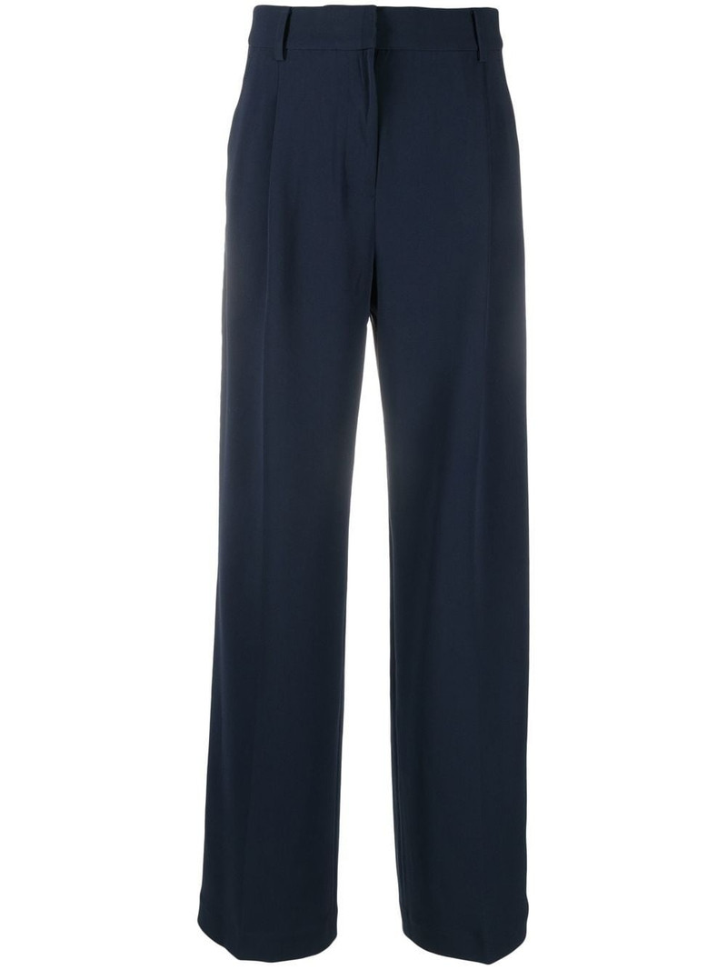 straight-leg tailored trousers 1