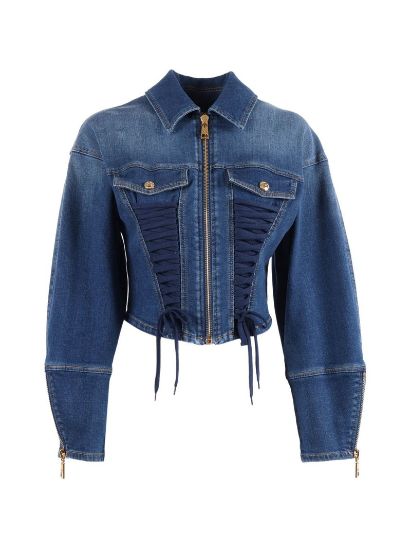 lace-up pocket jacket 1