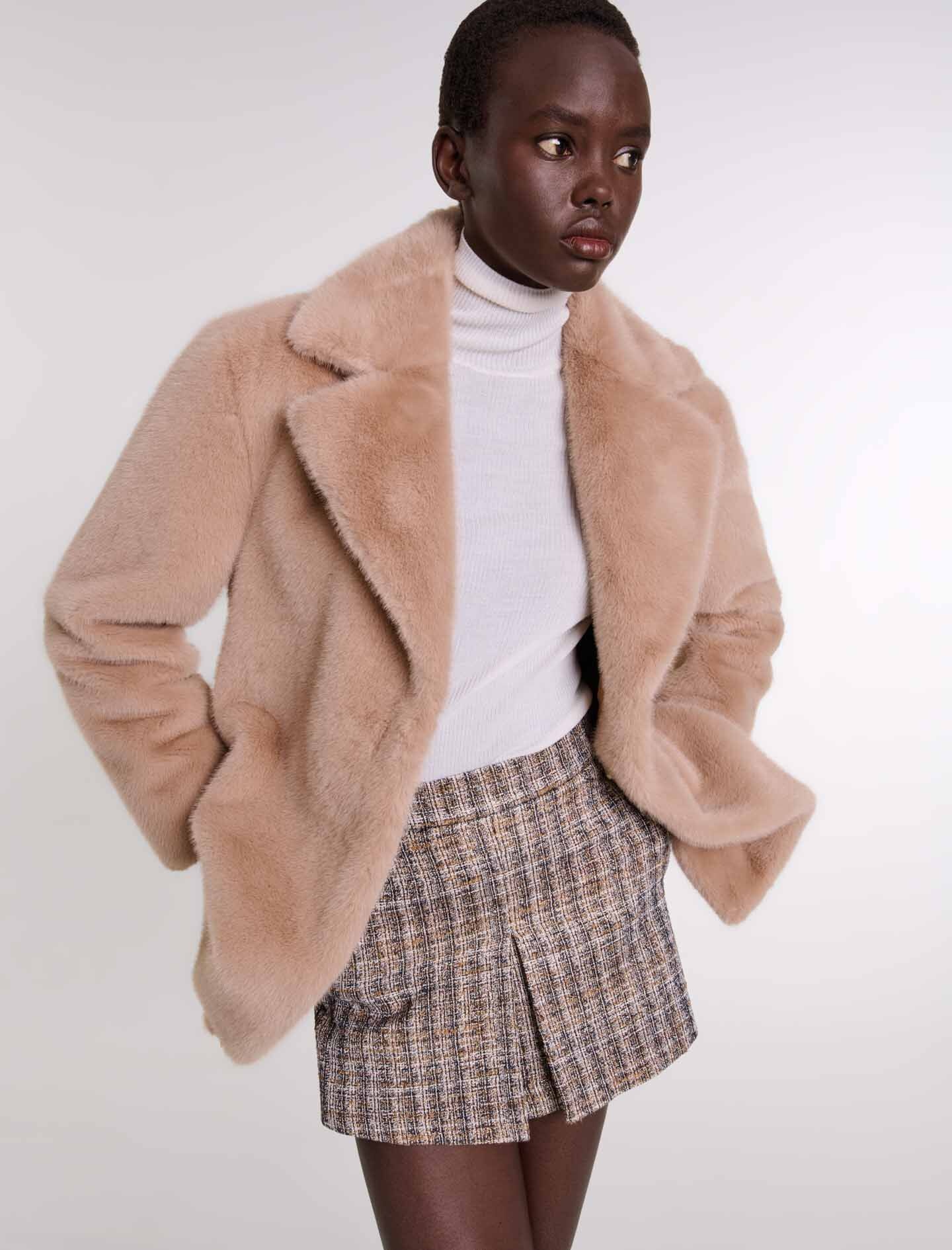 Faux fur coat - 8