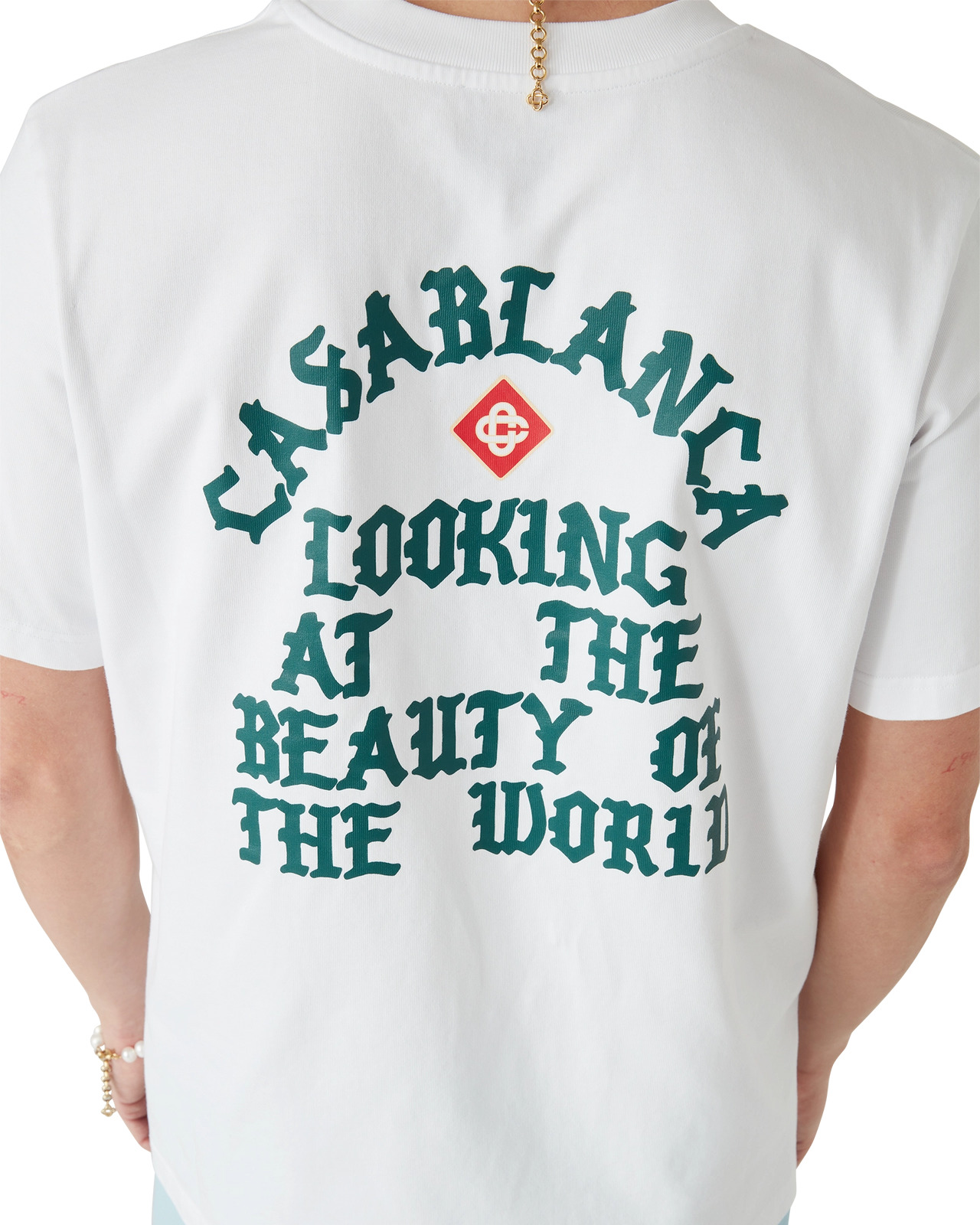 Beauty Of The World T-Shirt | Casablanca Paris - 5