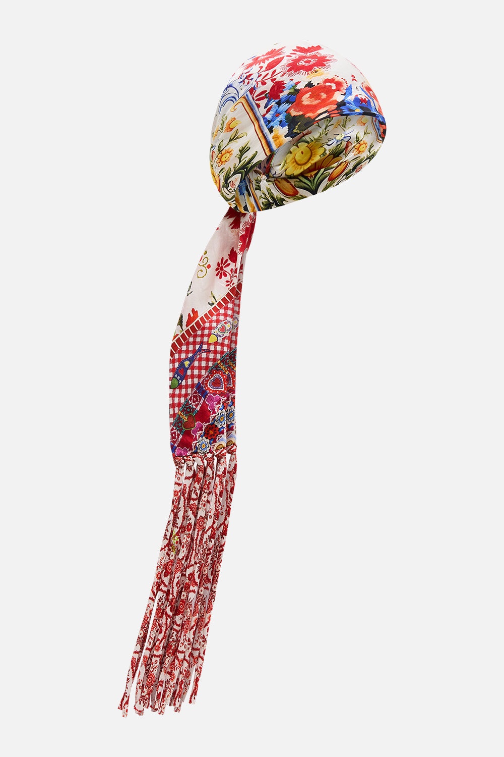 HEADSCARF WITH TASSELS - 3