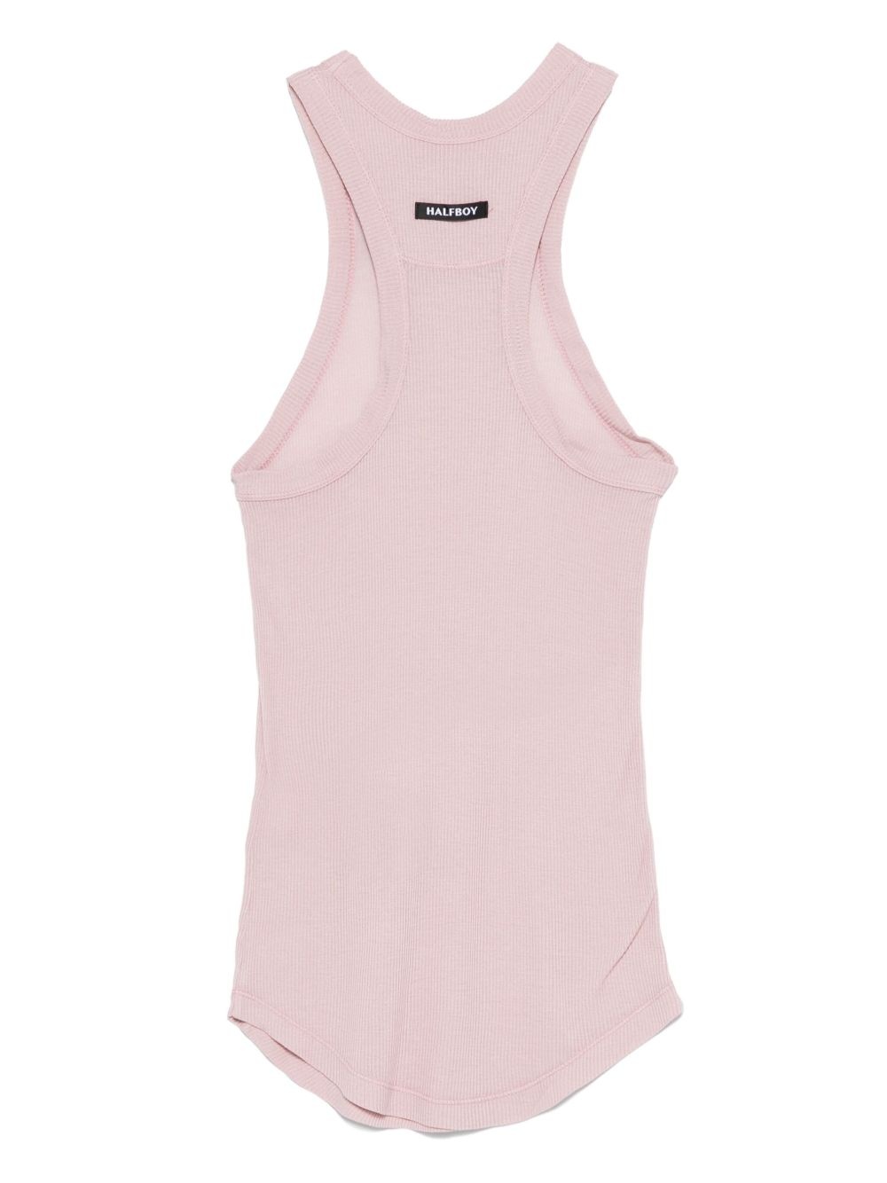 fine-ribbed tank top - 2