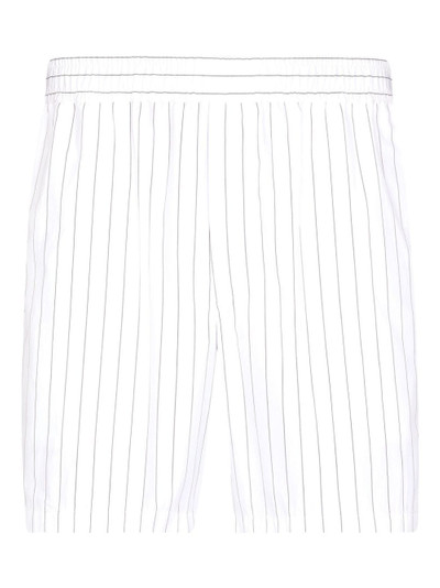 Dolce & Gabbana striped poplin bermuda shorts outlook