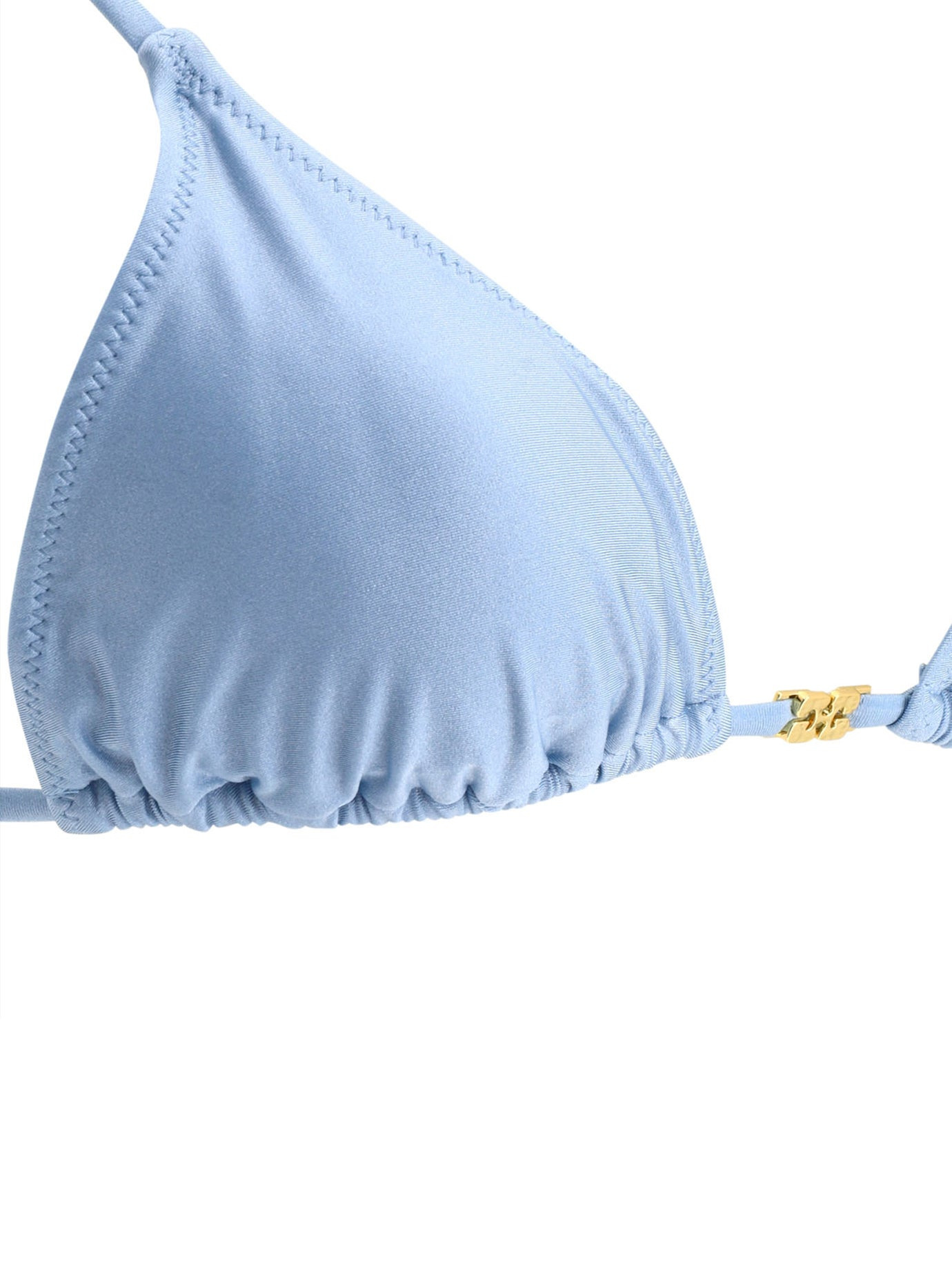 Ganni Women "Blue String" Bikini Top - 4