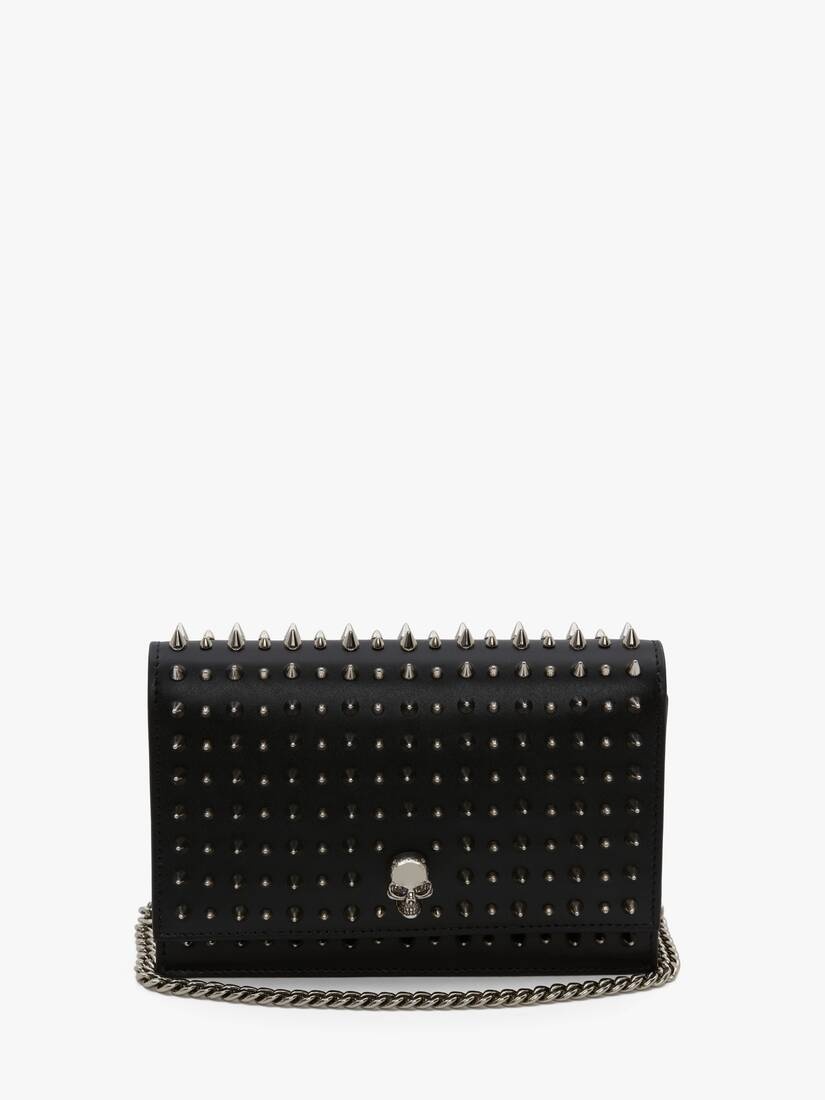 Small Skull Bag in Black - 1