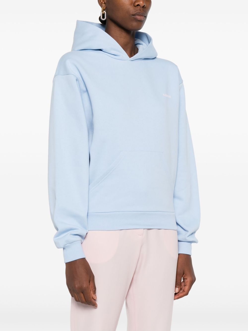logo-print hoodie - 3
