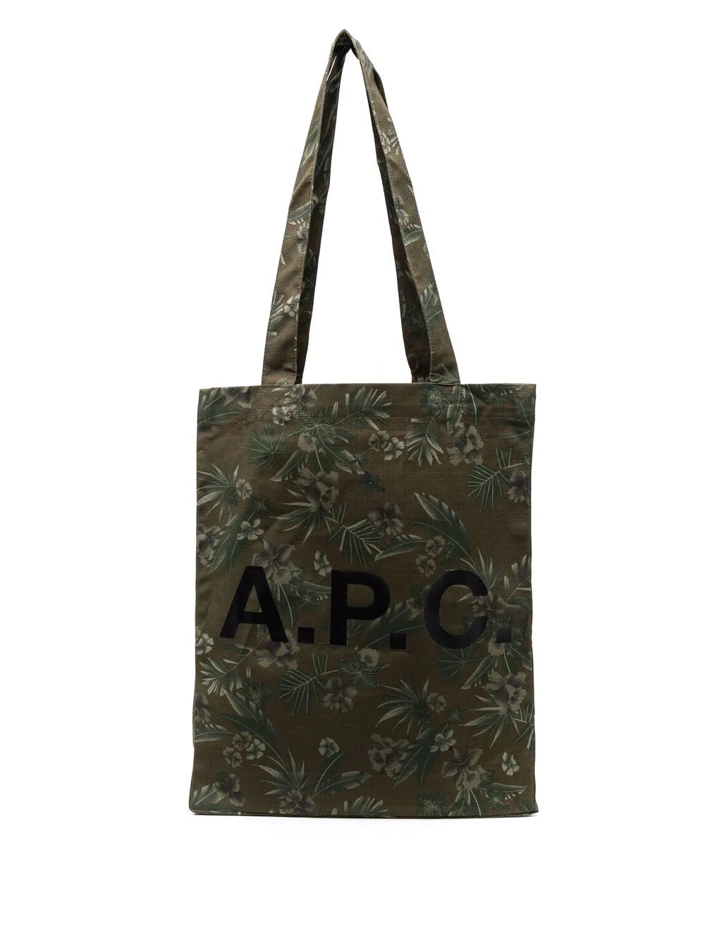 camouflage-print tote bag - 1