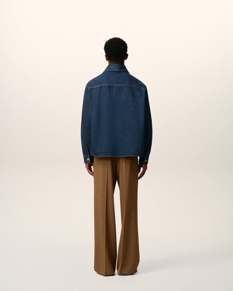 BLUE COTTON AMI DE COEUR OVERSHIRT 5