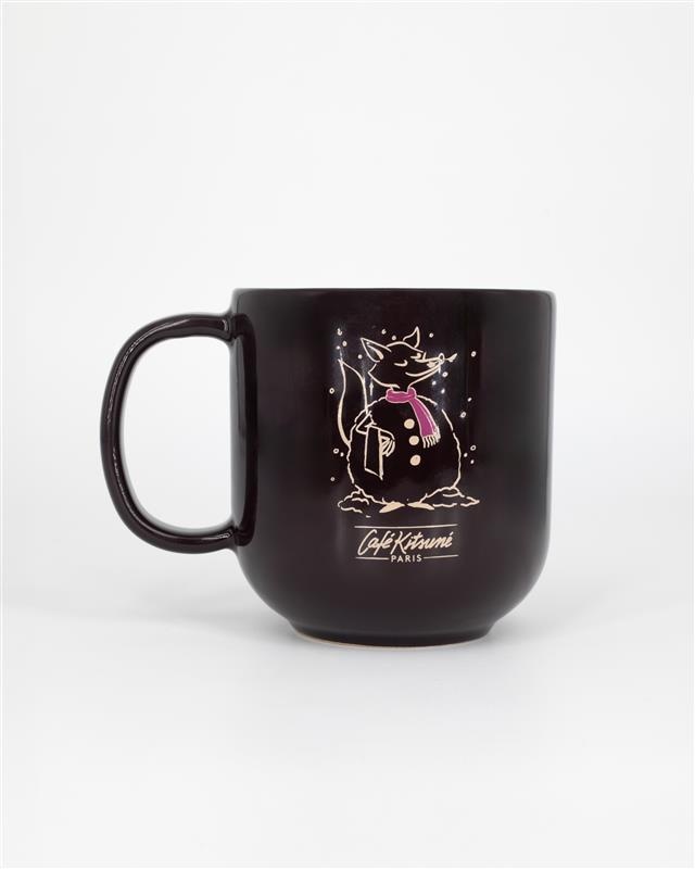 BARISTA FOX SNOWMAN MUG - 1