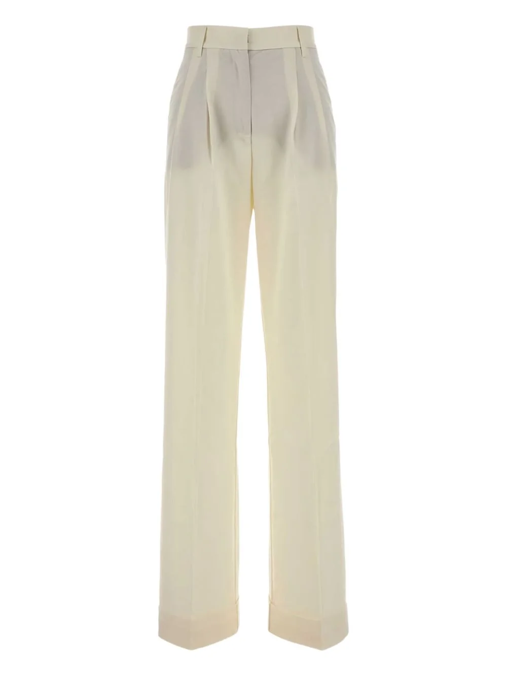 pleated palazzo trousers - 1