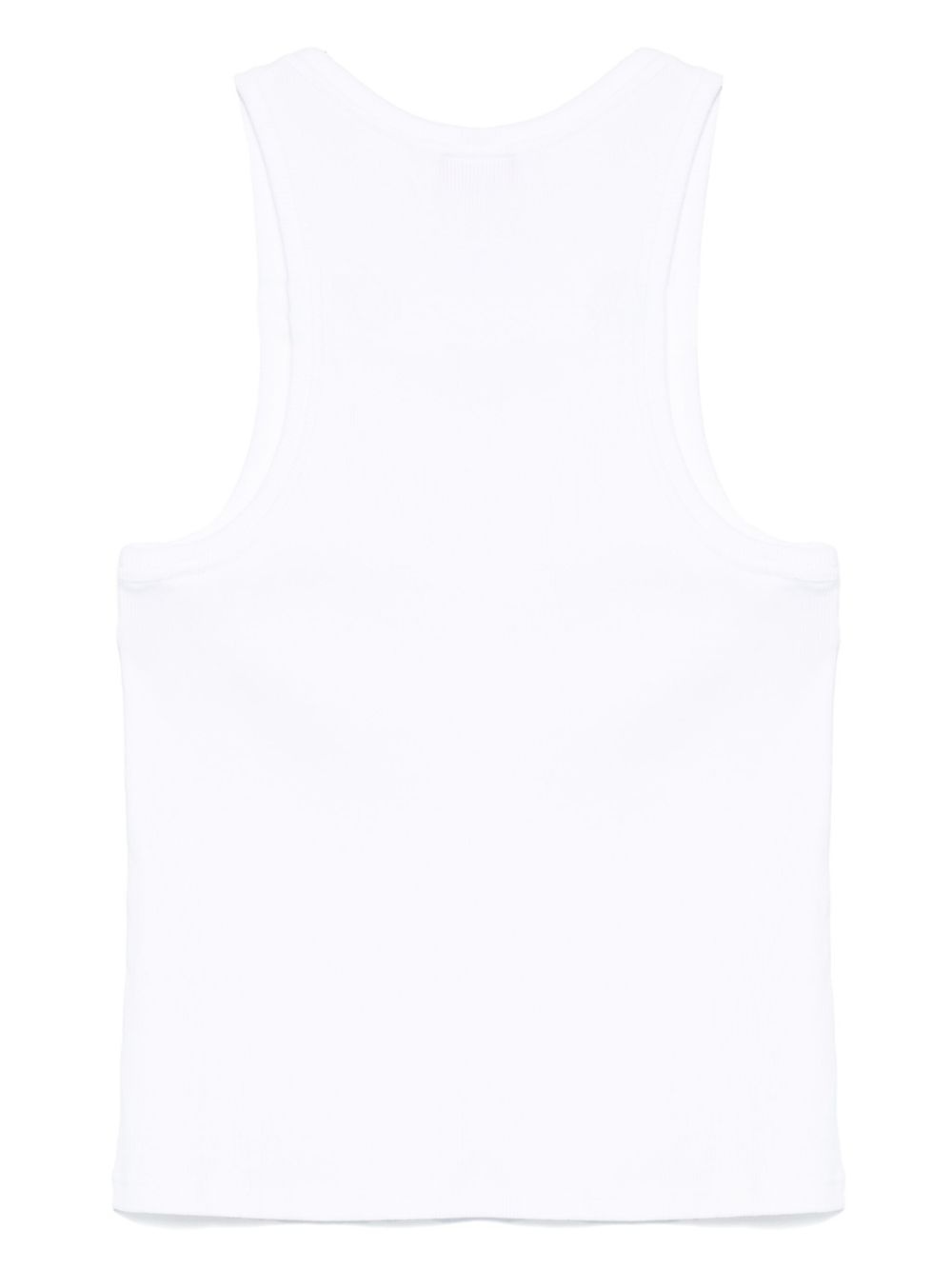 logo-embroidered tank top - 2