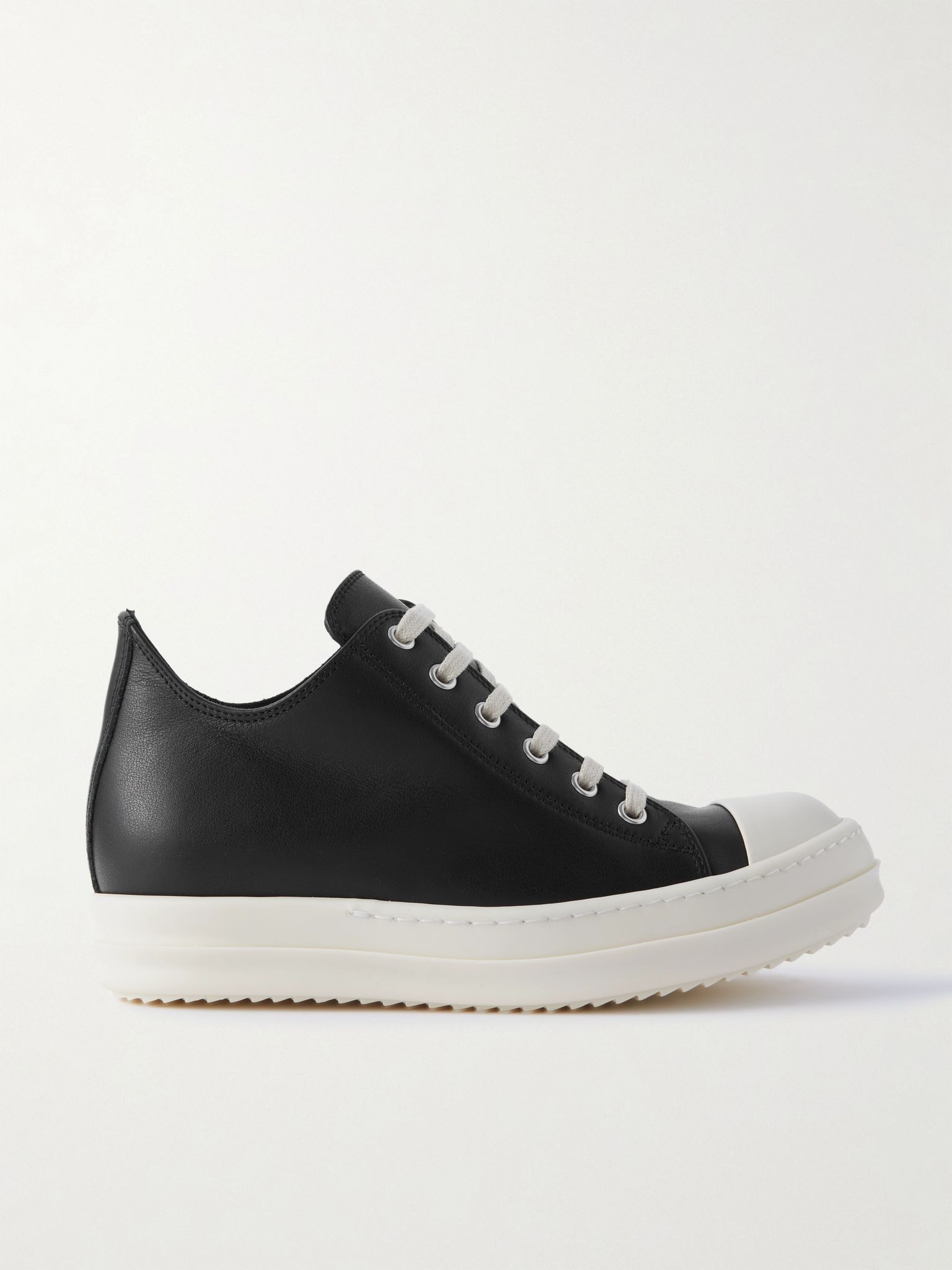 Leather sneakers Black - 1