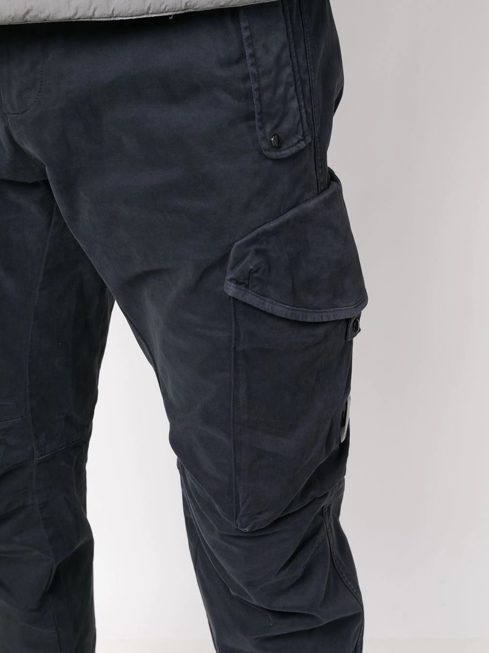 lens-embellished cargo trousers - 5