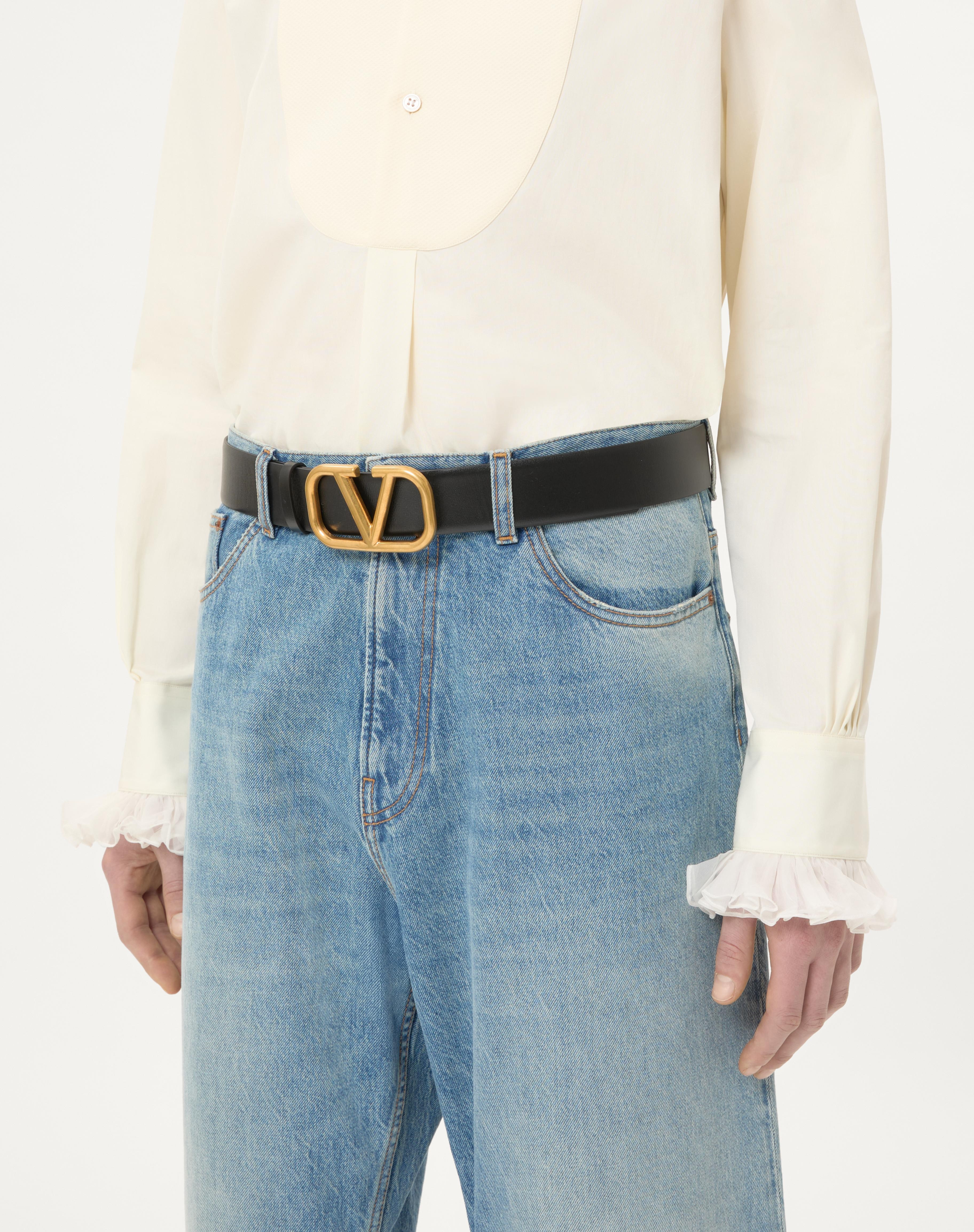 VLOGO SIGNATURE CALFSKIN BELT 40 MM - 2