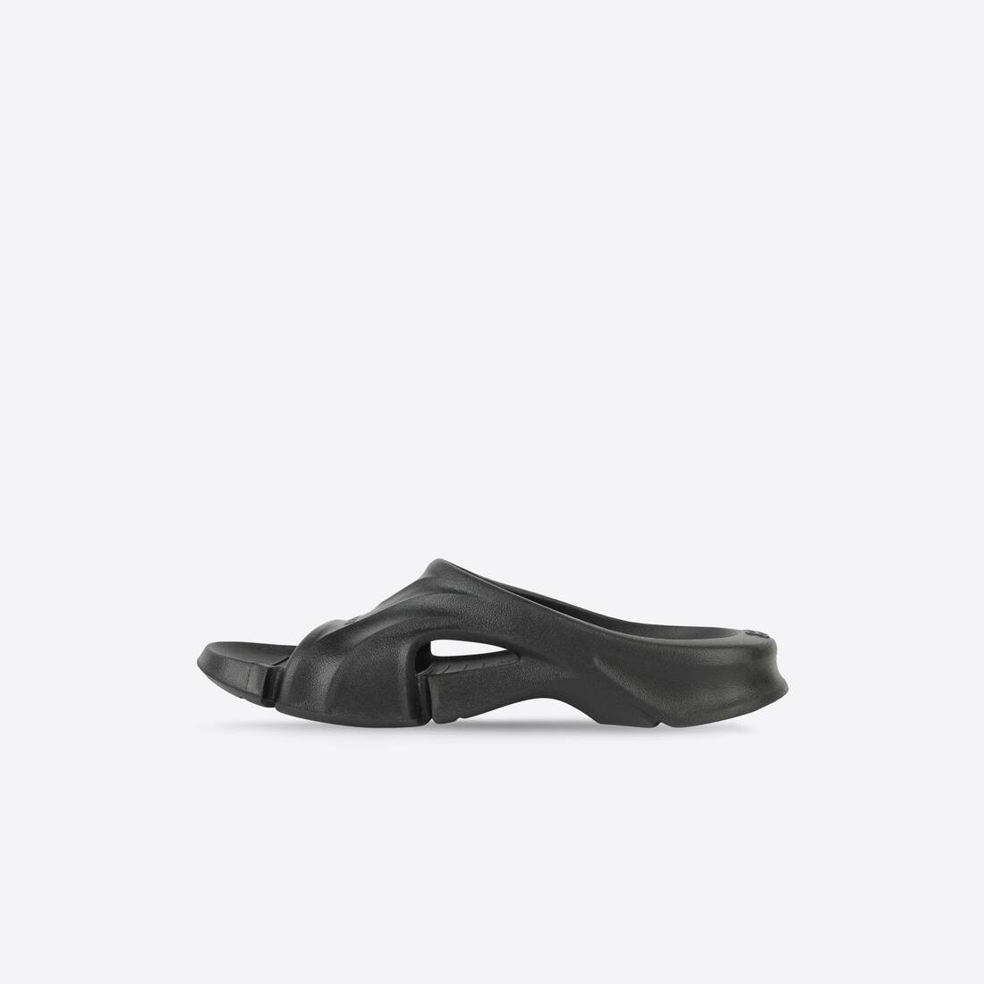 Women's Mold Slide Sandal in Black - 4