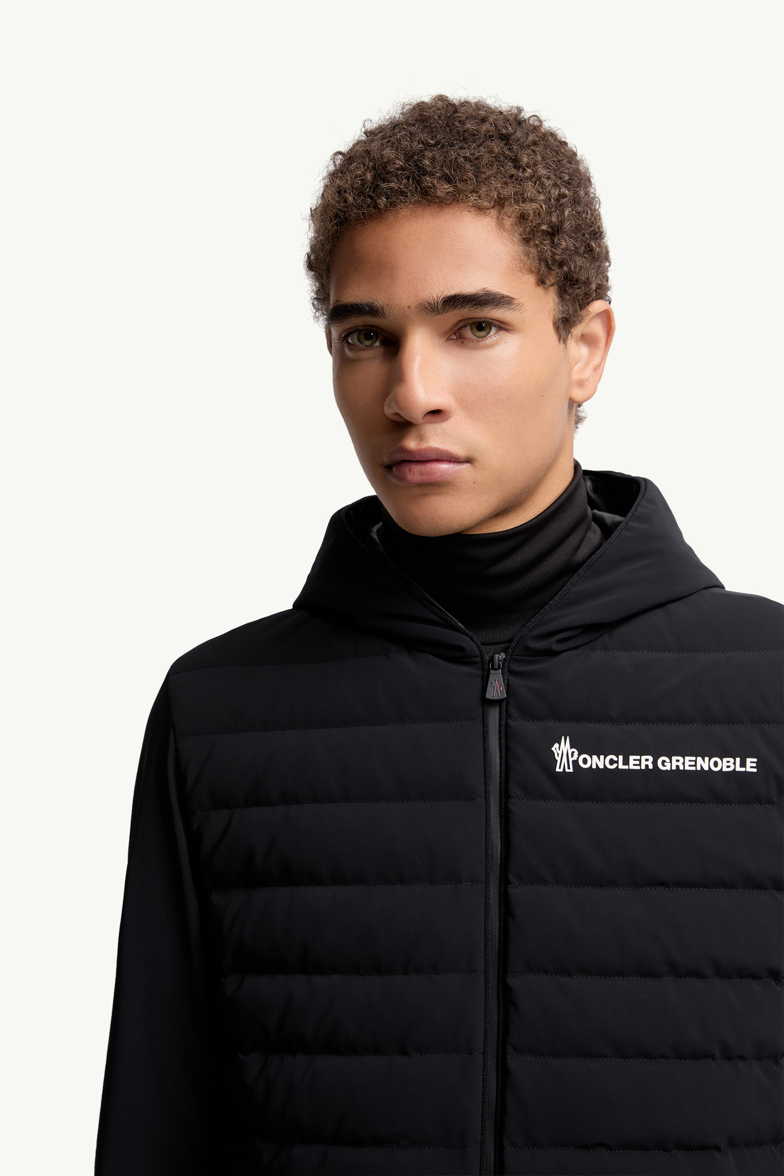 Padded Zip-Up Sweatshirt - 7