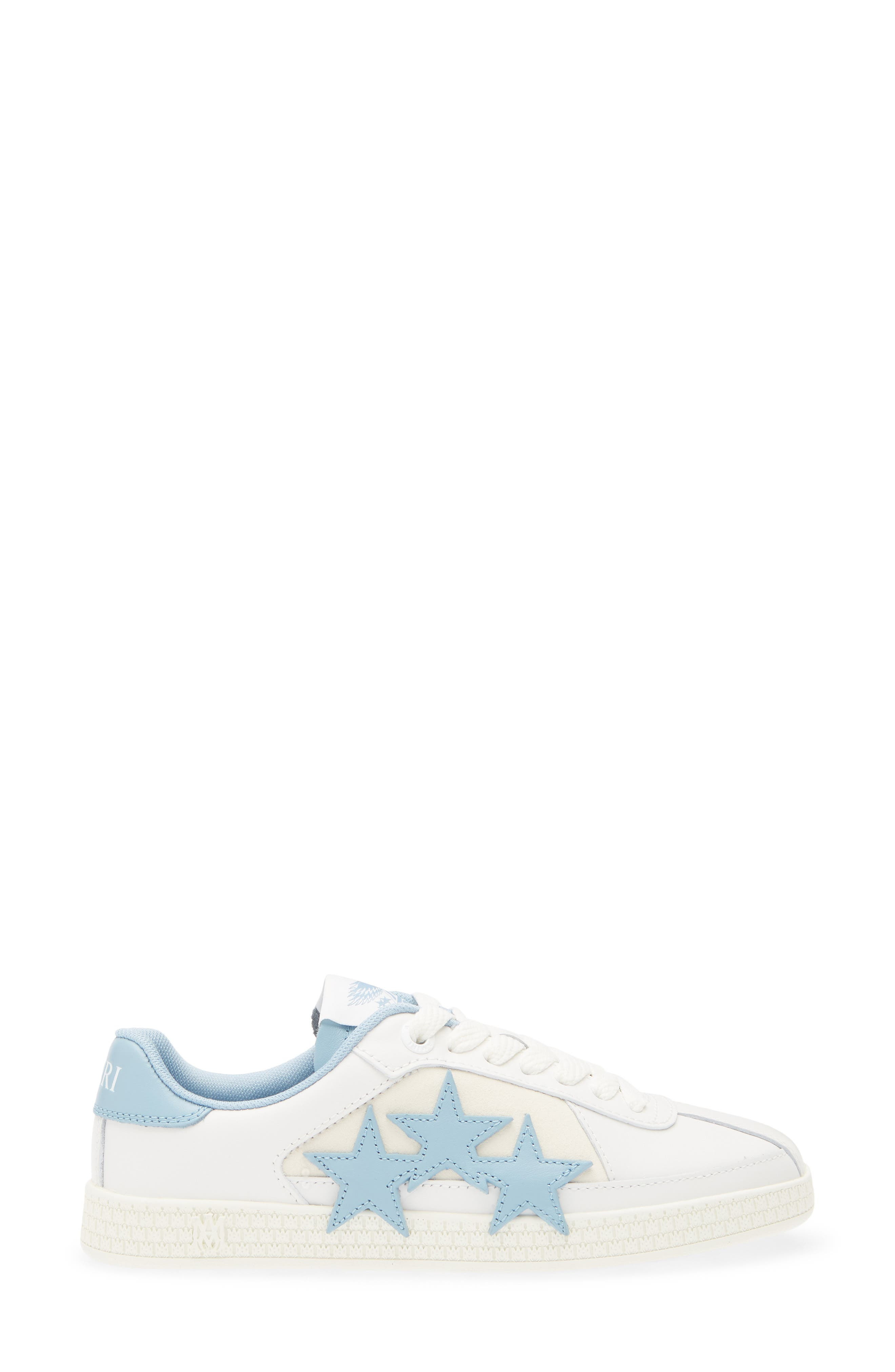 AMIRI Pacific Stars Low Top Sneaker in Ocean Sky at Nordstrom - 3