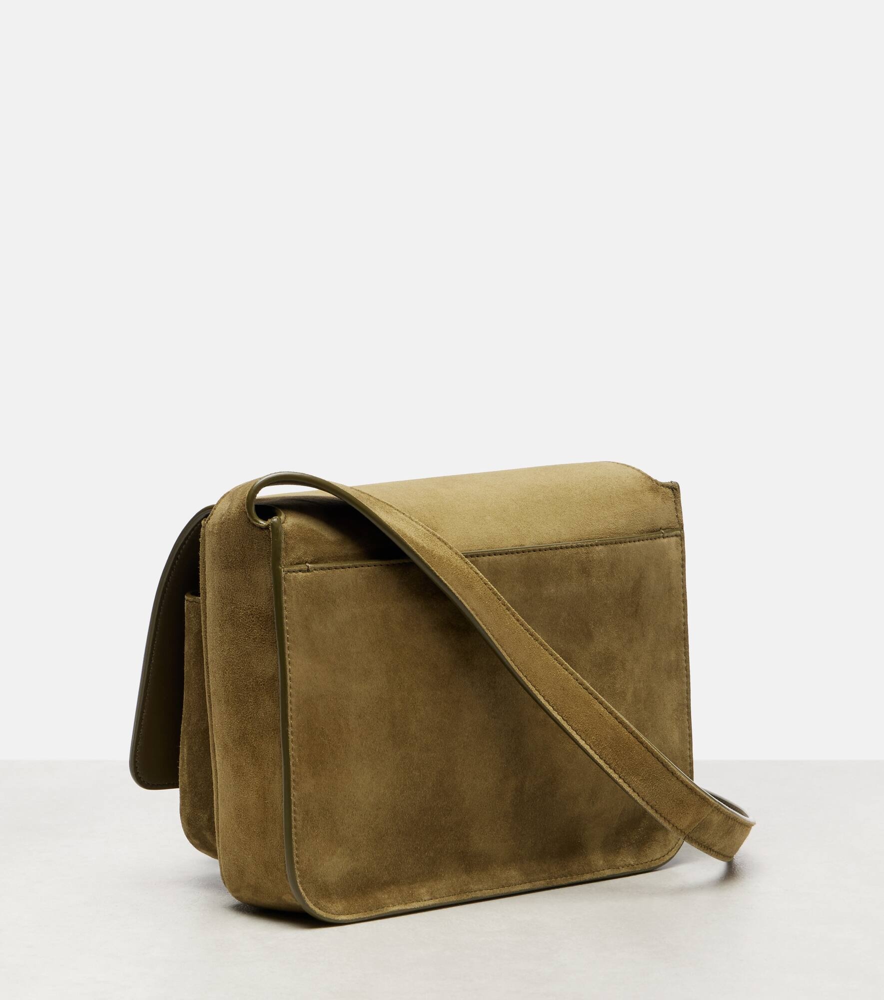 Niki Cassandre suede shoulder bag - 4