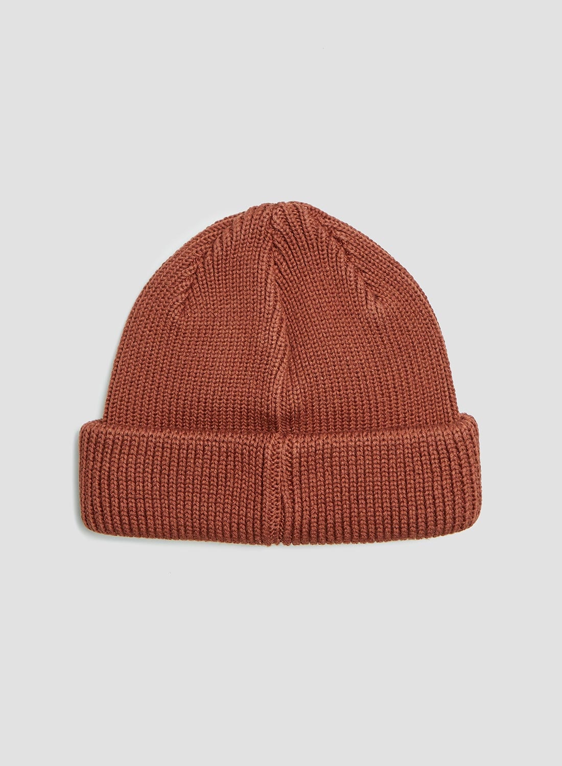 Wild Bricks Heavy Leaf Watch Cap in Burnt Orange - 3