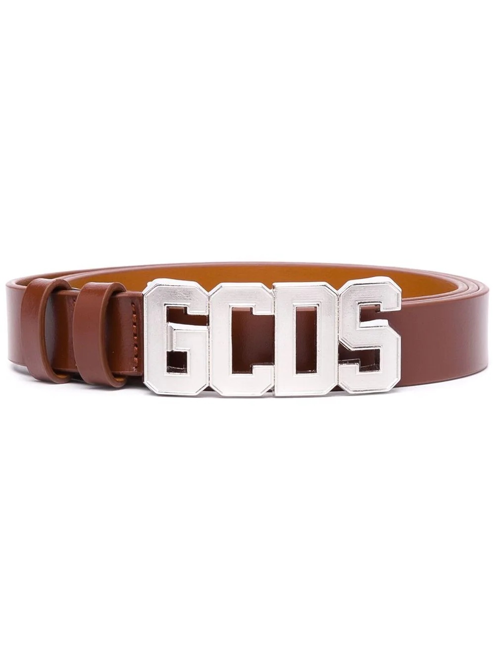 logo buckle belt - 1