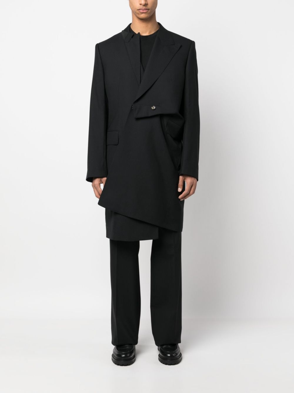 Luke asymmetric coat - 2