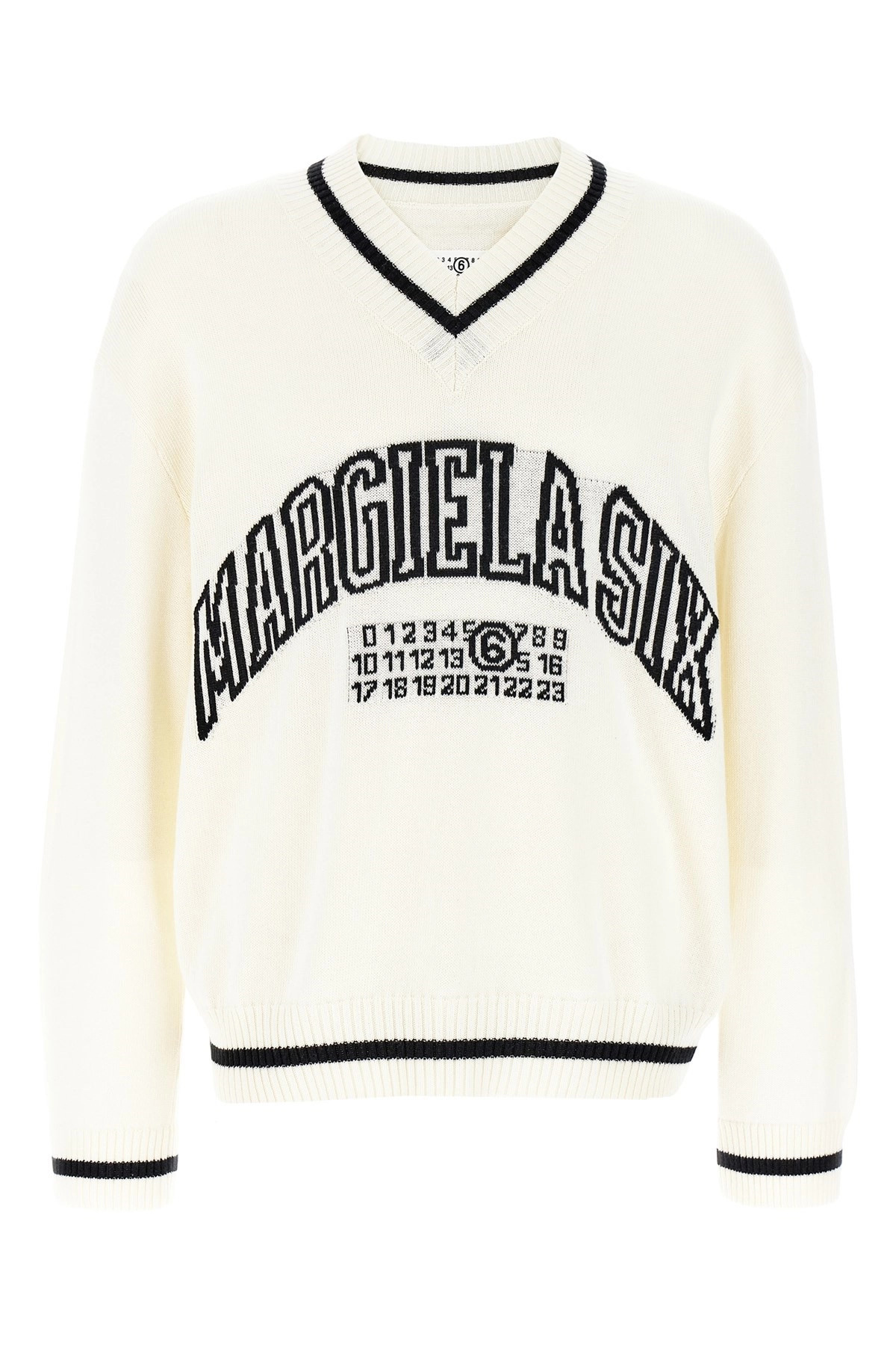 V-neck sweater - 1