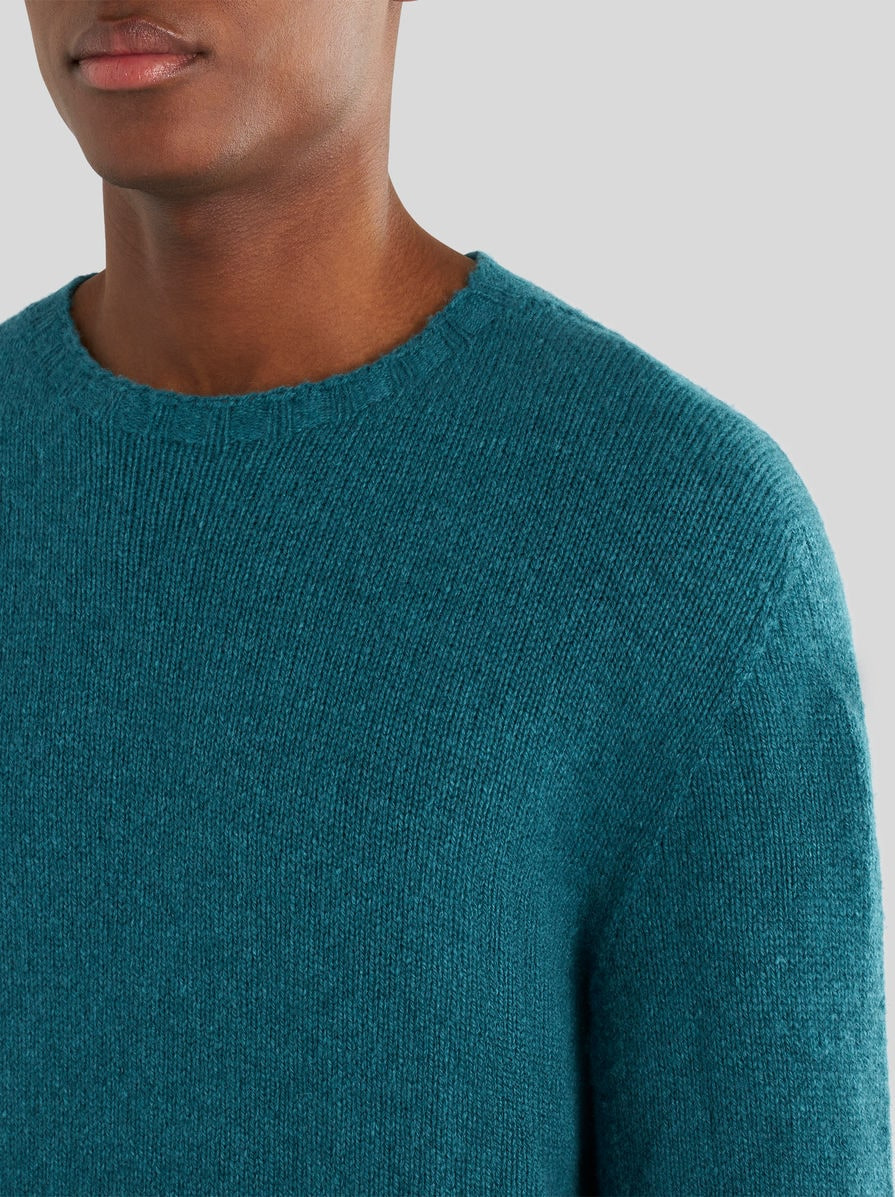 CASHMERE JUMPER WITH LOGO - 3