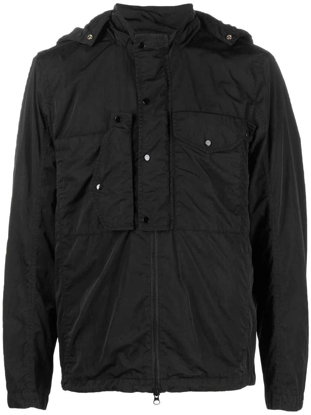 lightweight hooded jacket - 1