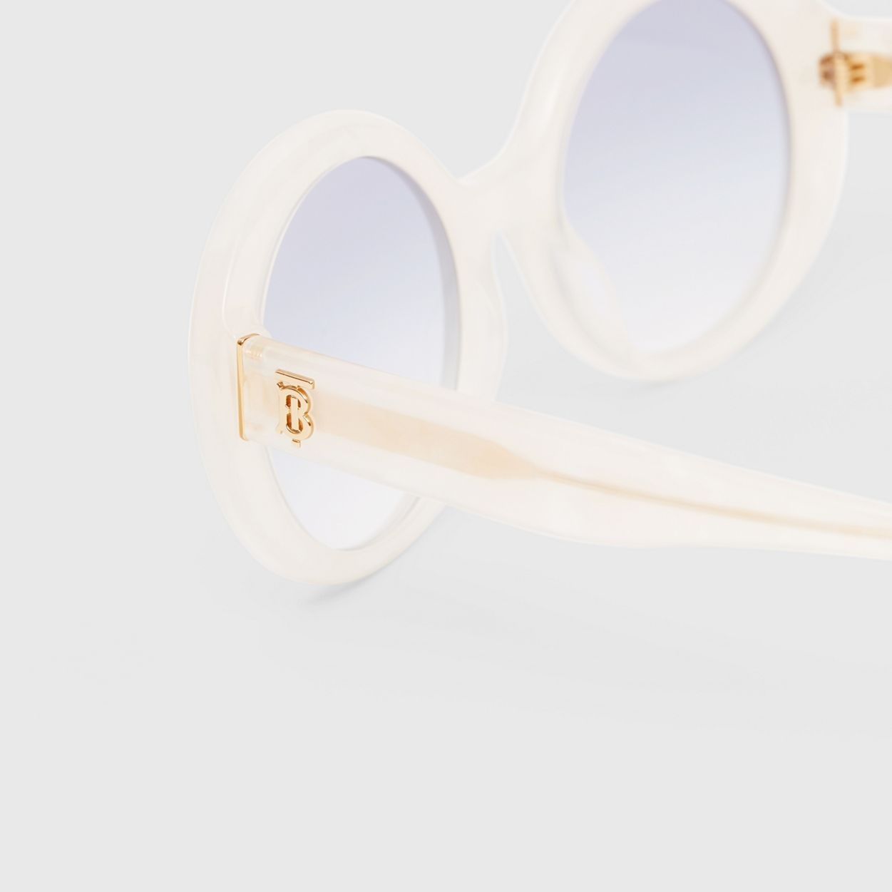 Oversized Round Frame Sunglasses - 2