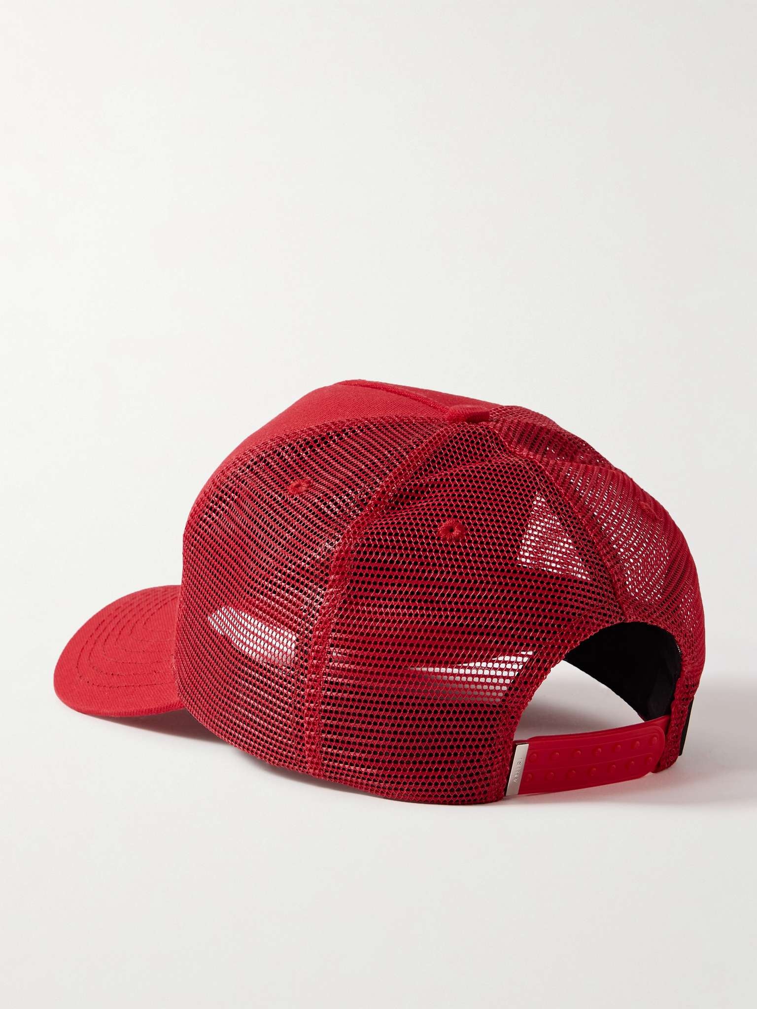 Arts District Logo-Embroidered Cotton-Canvas and Mesh Trucker Cap - 3